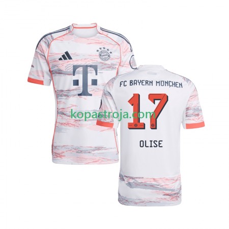 Billiga Fotbollströjor Bayern München Michael Olise 17 Borta tröja 2025/26 Kortärmad